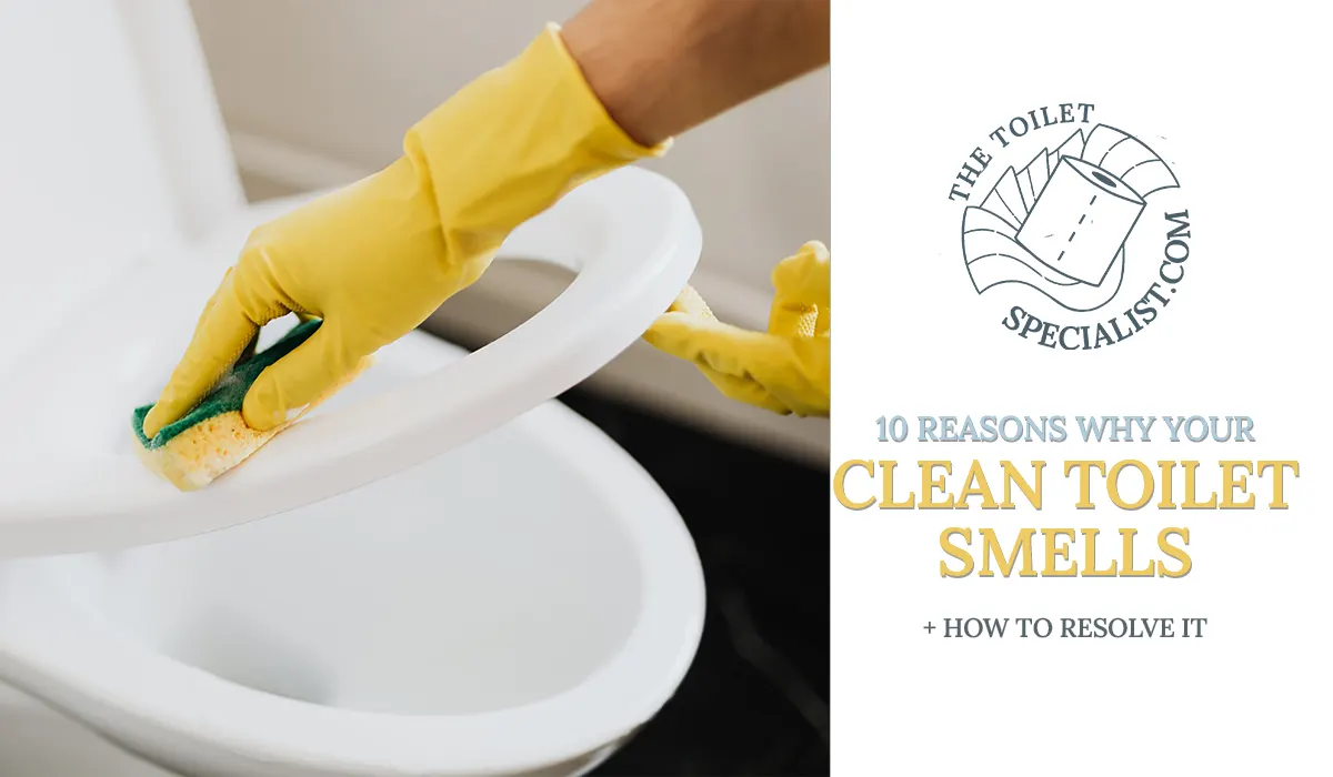 You are currently viewing 10 reasons why your clean toilet smells + how to resolve