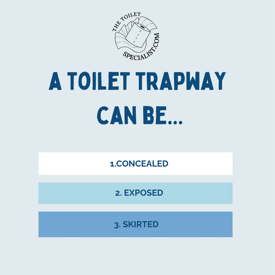 toilet trapway