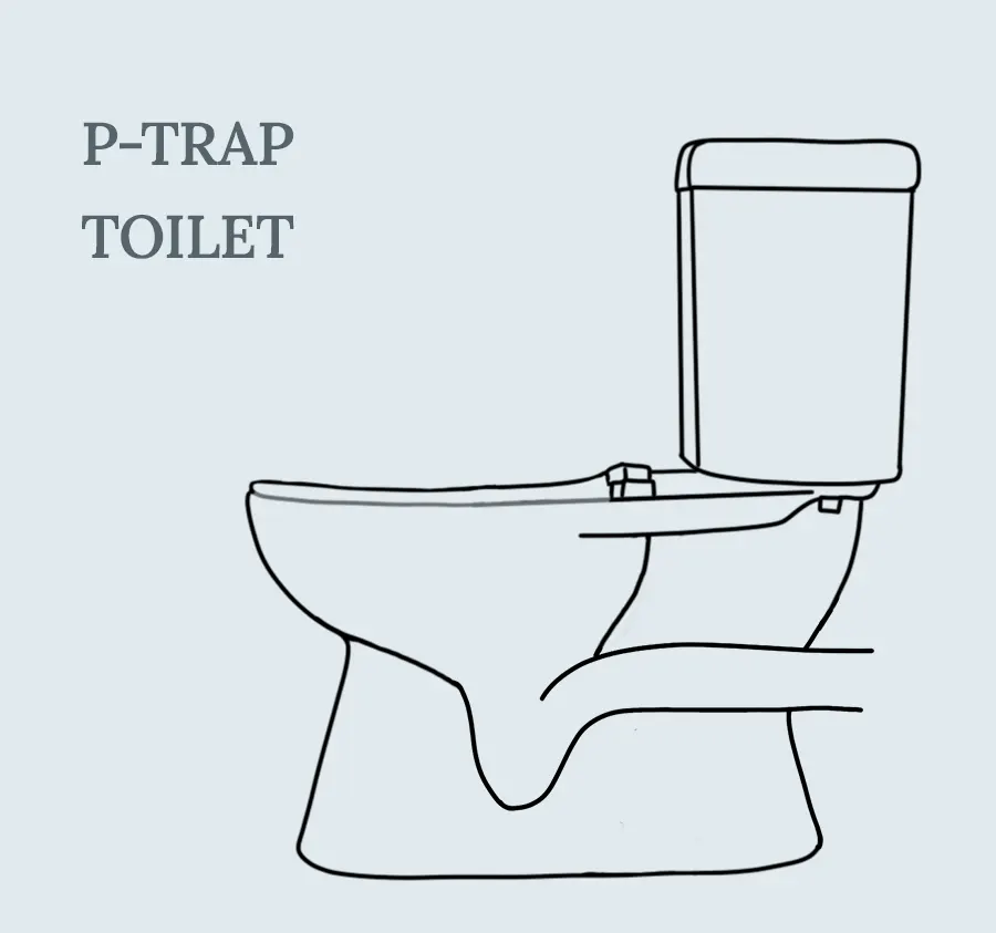 p trap toilet