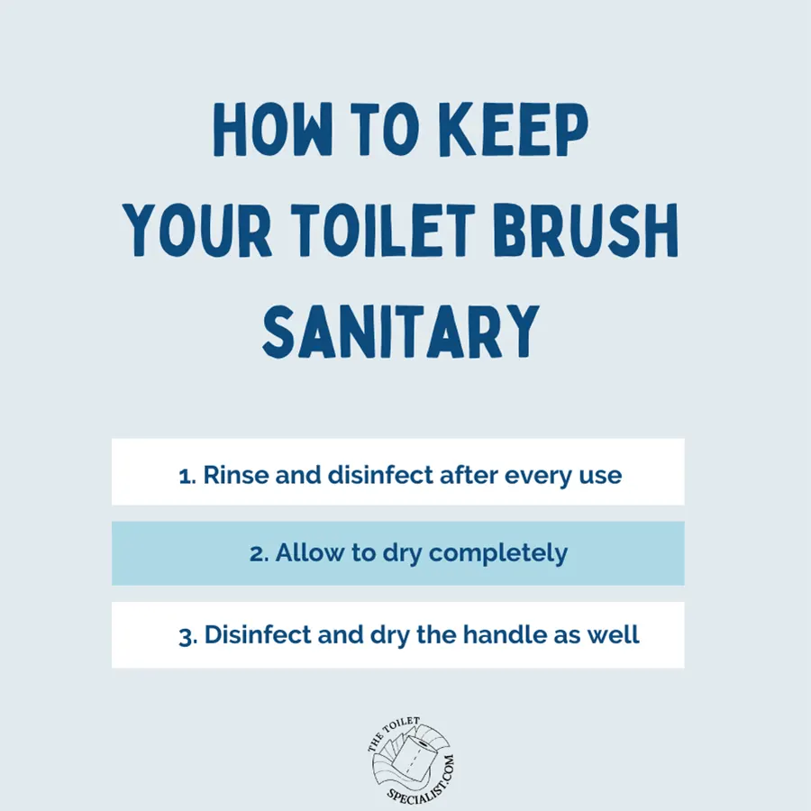 how to clean toilet brush